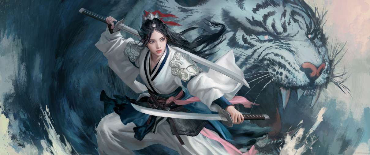 Jeong Sora, Warriors of the Breaking Dawn ultrawide achtergrond
