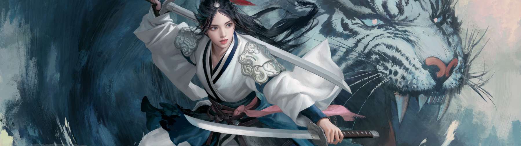 Jeong Sora, Warriors of the Breaking Dawn ultrawide achtergrond