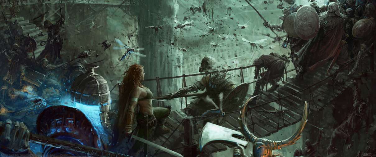 DarkHolds Cover ultrawide achtergrond
