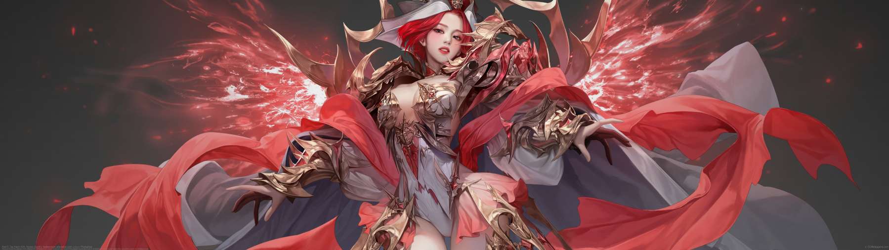 Red ultrawide achtergrond