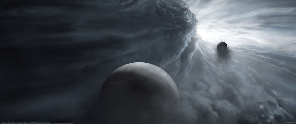 Lost Fleet Cosmic Storm ultrawide achtergrond