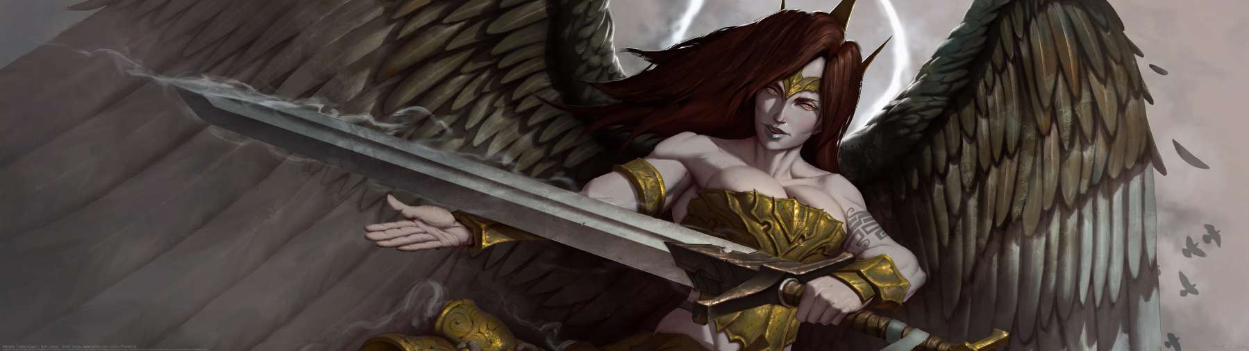 Marielle, Fallen Angel ultrawide achtergrond