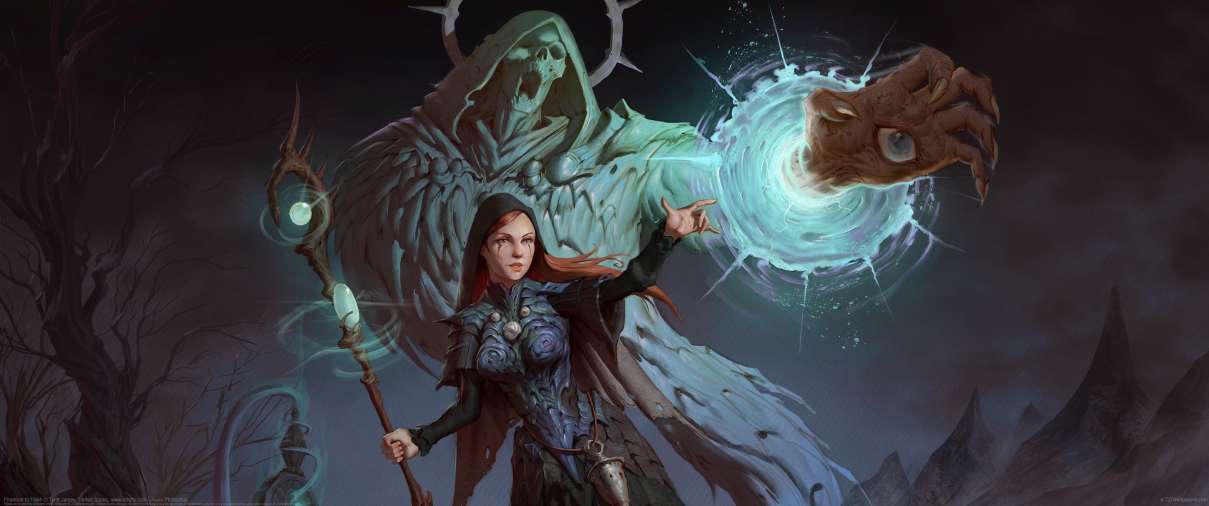Phantom to Flesh ultrawide achtergrond