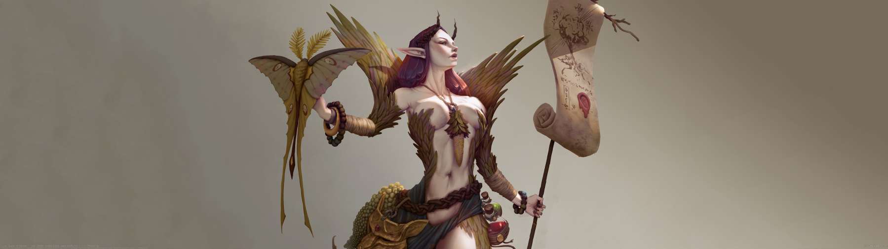 Liria, Queen of Harvest ultrawide achtergrond