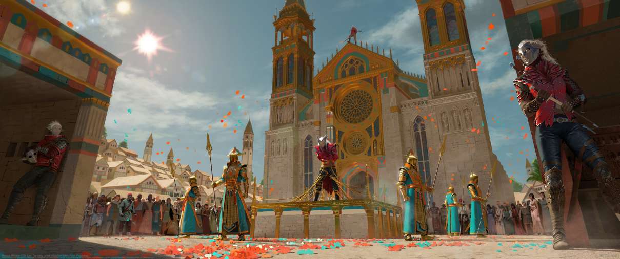 Rescue Mission ultrawide achtergrond