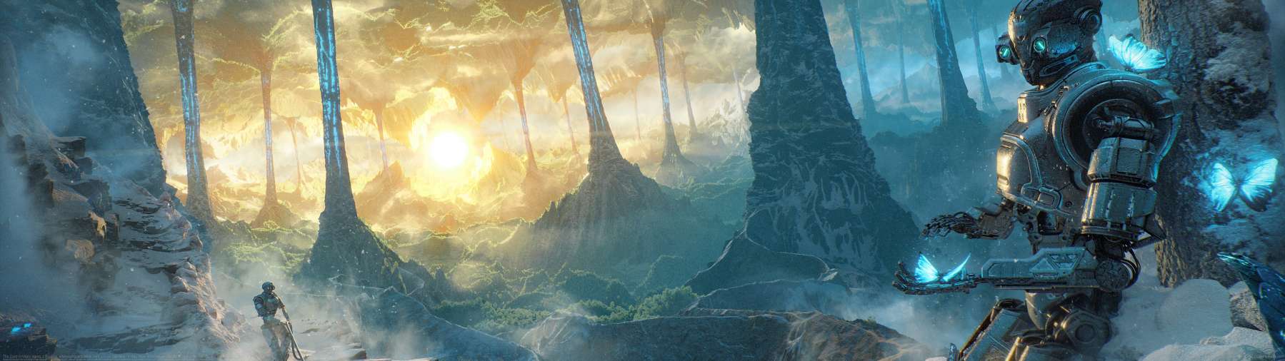 The Core ultrawide achtergrond