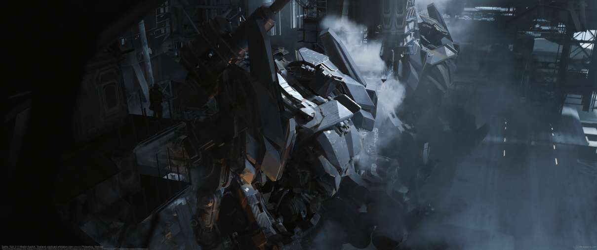 Battle_Suit_2 ultrawide achtergrond
