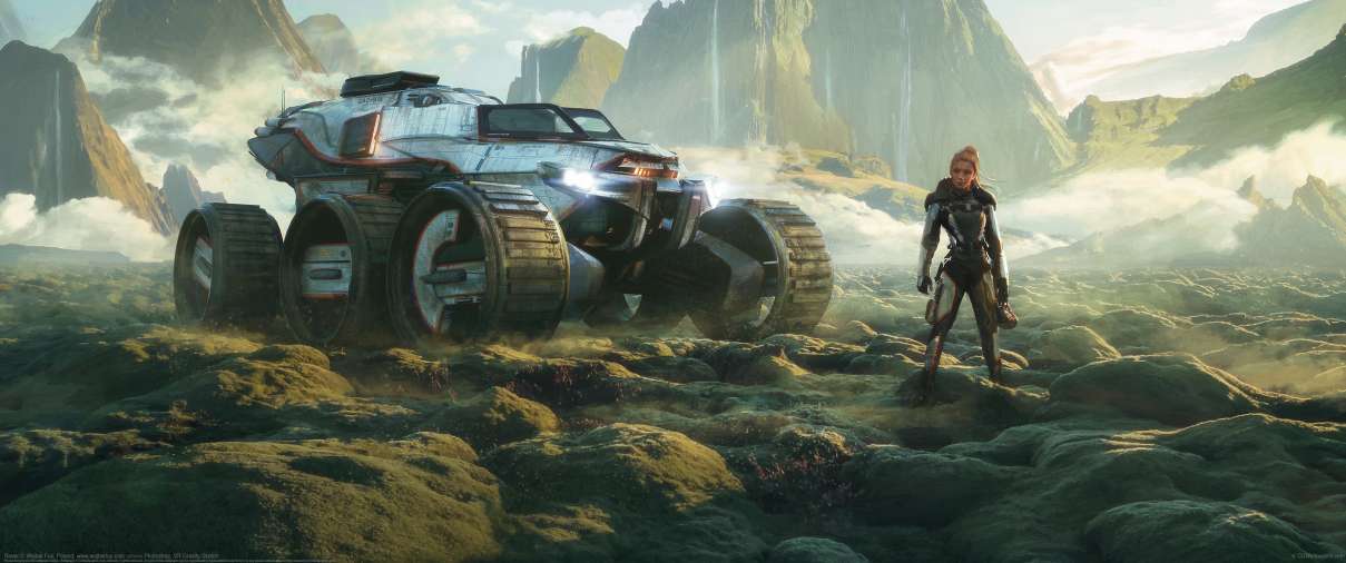 Rover ultrawide achtergrond