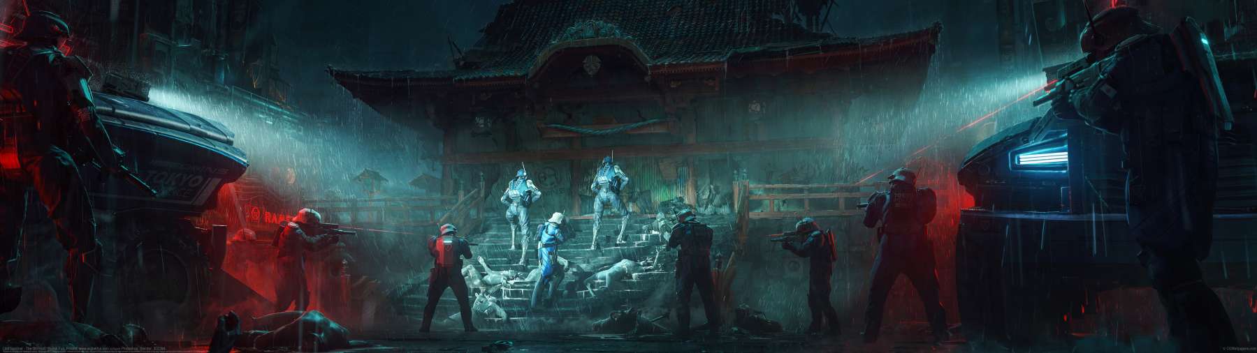 Last Sentinel - The Shrine ultrawide achtergrond