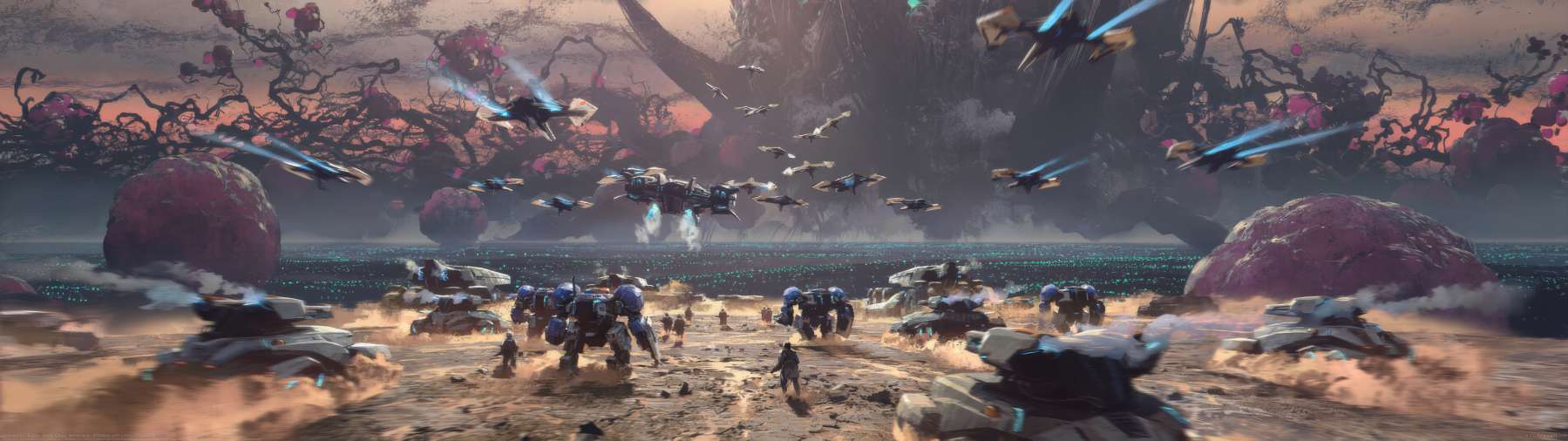 Entropy 6 ultrawide achtergrond