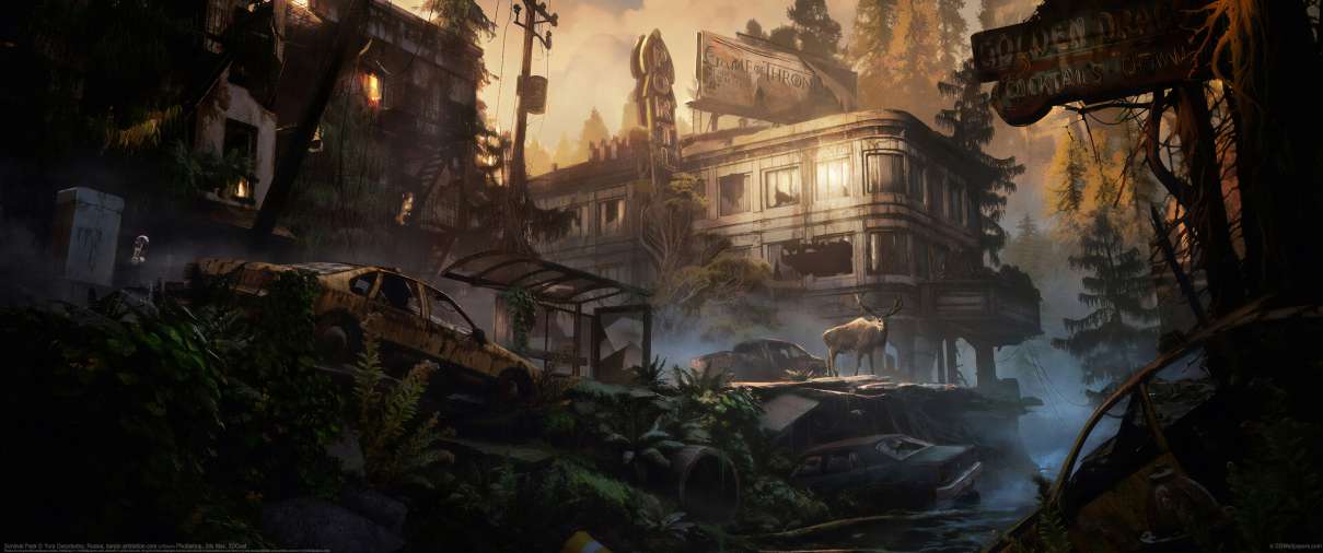 Survival Pack ultrawide achtergrond