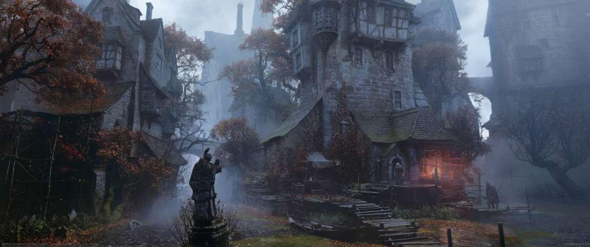 Medieval environment 2 ultrawide achtergrond