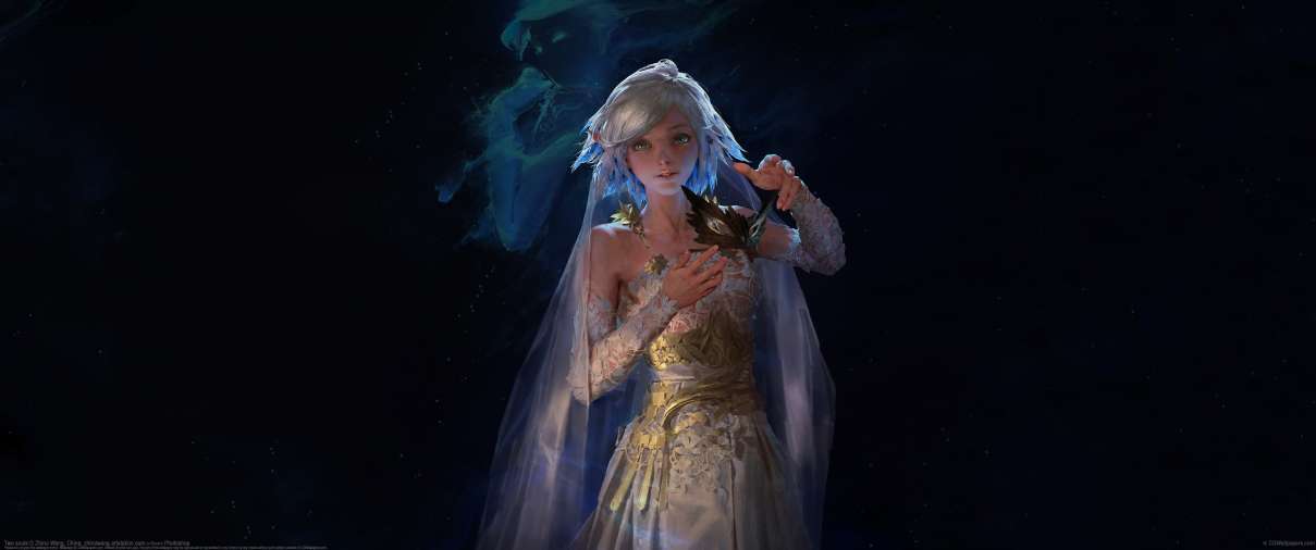 Two souls ultrawide achtergrond