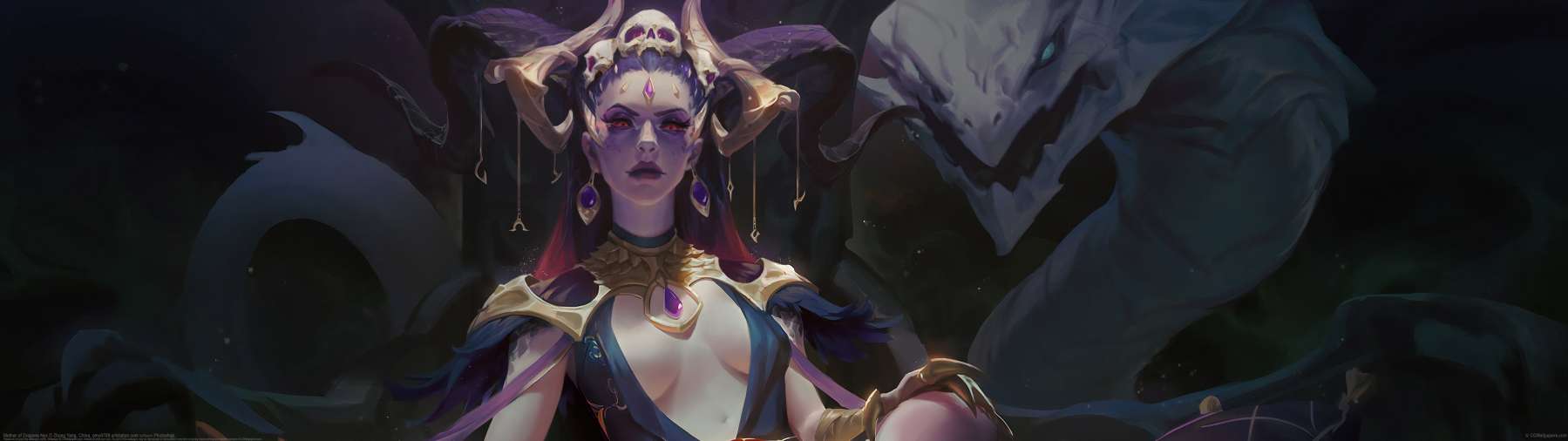 Mother of Dragons-Nyx ultrawide achtergrond