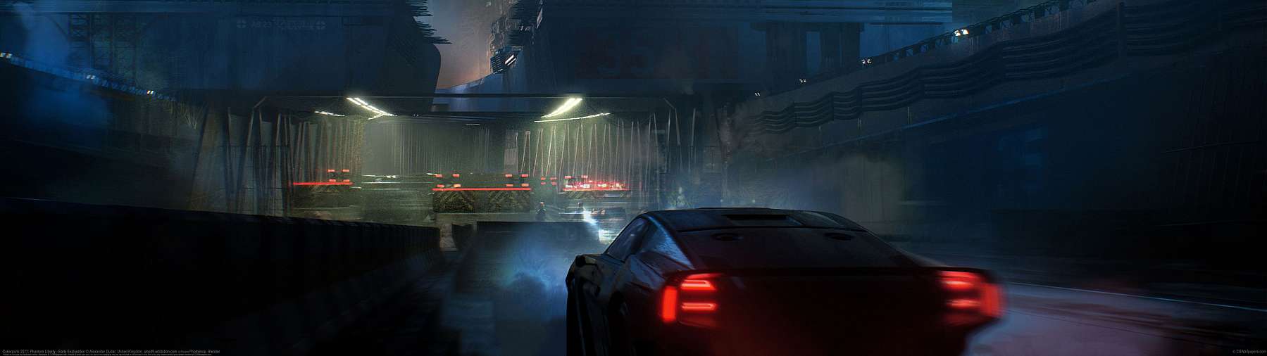 Cyberpunk 2077: Phantom Liberty - Early Exploration ultrawide achtergrond