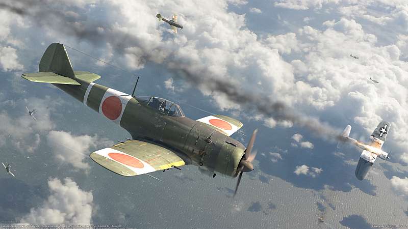 Japans Greatest Hawks - Ki-84 Frank achtergrond