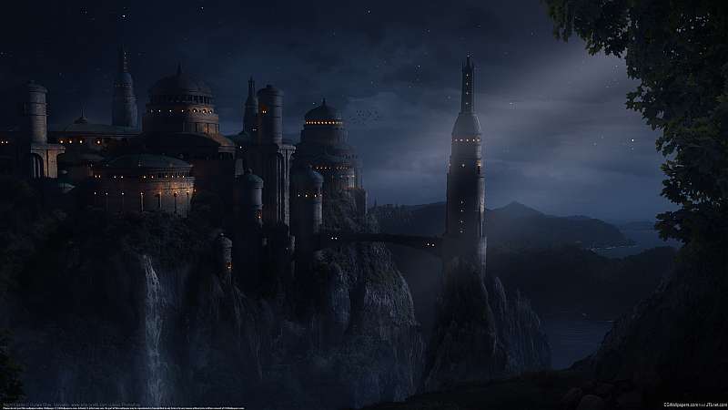 Night Castle achtergrond