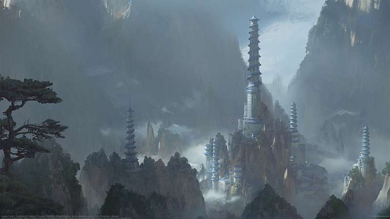 Avatar FanArt: Southern Air Temple achtergrond