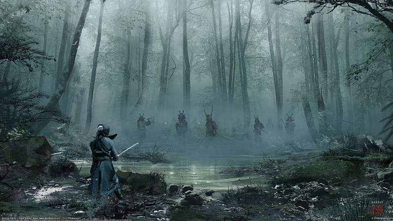 Samurai Battle achtergrond