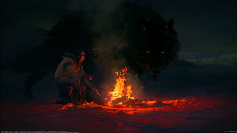 Call of the Wild - The Black Wolf achtergrond