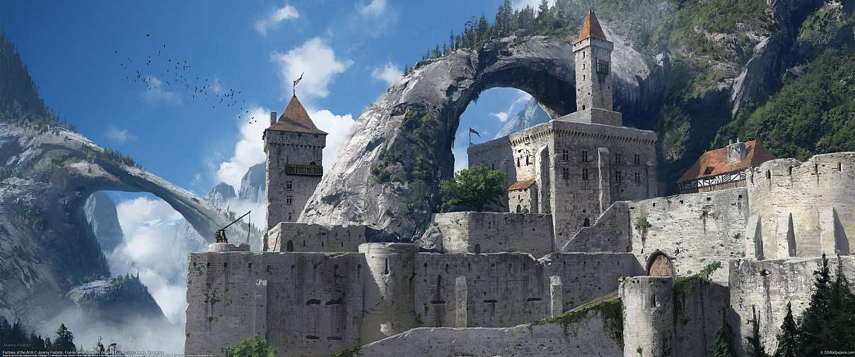 Fortress of the Arch ultrawide achtergrond