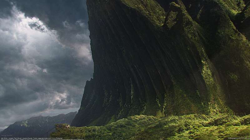 Isla Sorna - Jurassic Park tribute achtergrond