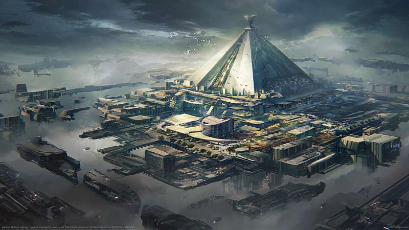 Game of Thrones redesign - Mereen Spaceport achtergrond