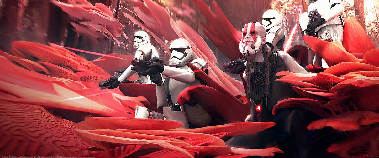 Star Wars: Sith Design ultrawide achtergrond