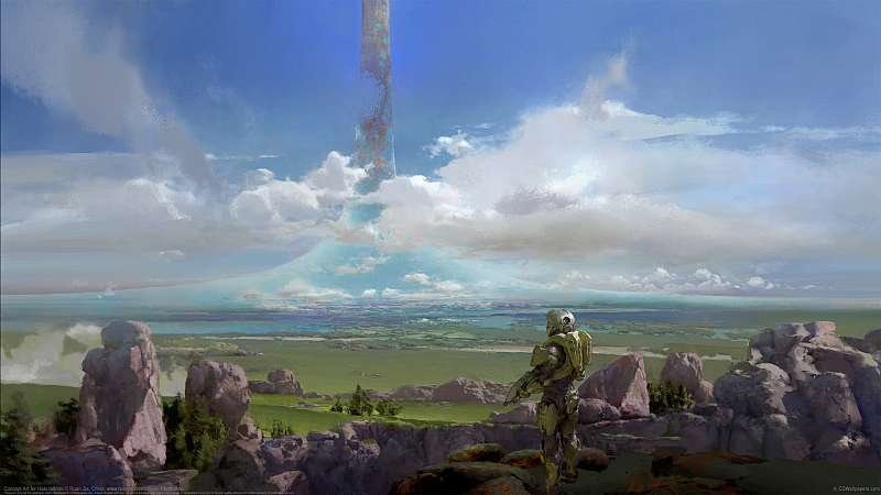 Concept Art for Halo Infinite achtergrond