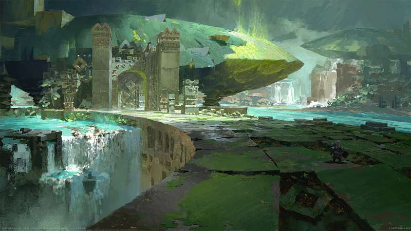 Guild Wars 2 jungle - Asura achtergrond