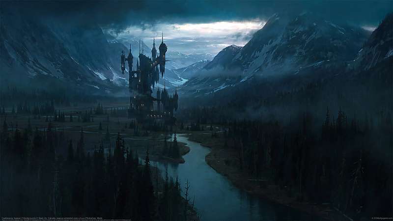Castlevania Season 2 Backgrounds achtergrond