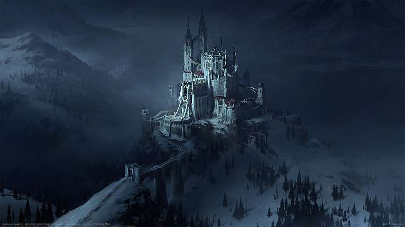 Castlevania Season 3 - Carmilla's Castle achtergrond