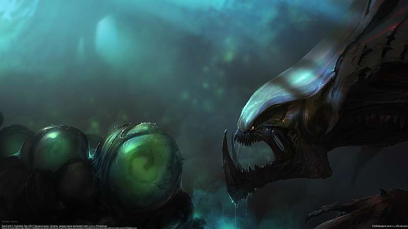 StarCraft 2: Hydralisk Den HD achtergrond