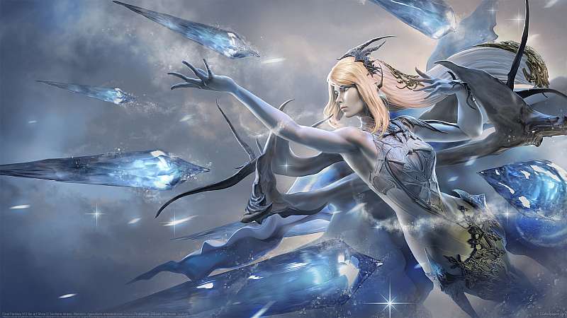 Final Fantasy XVI fan art Shiva achtergrond