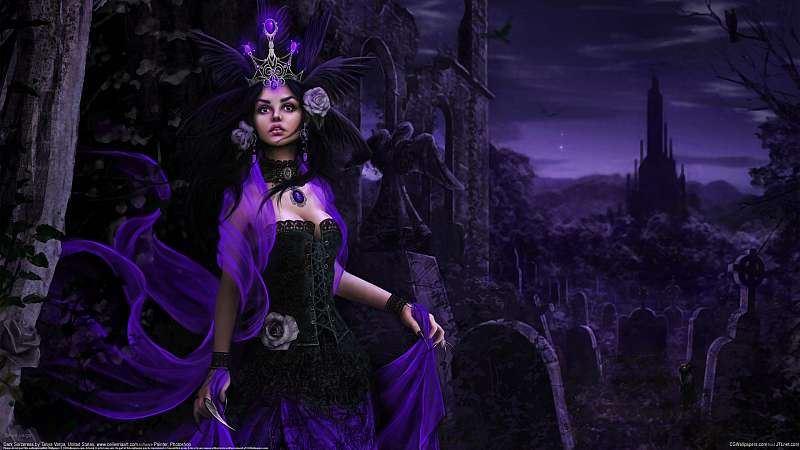 Dark Sorceress achtergrond