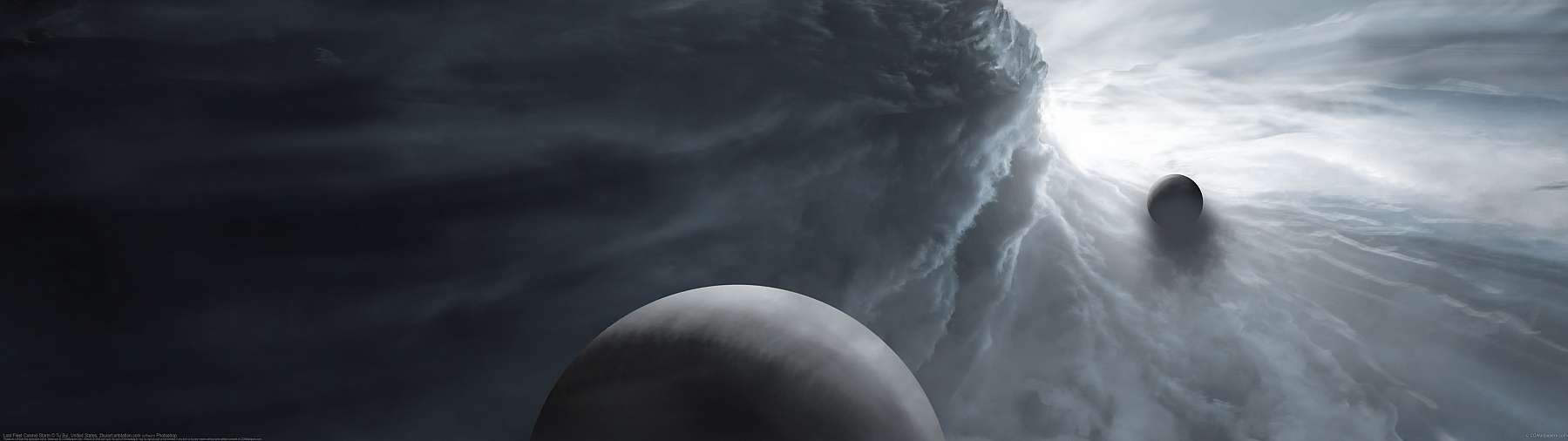 Lost Fleet Cosmic Storm ultrawide achtergrond