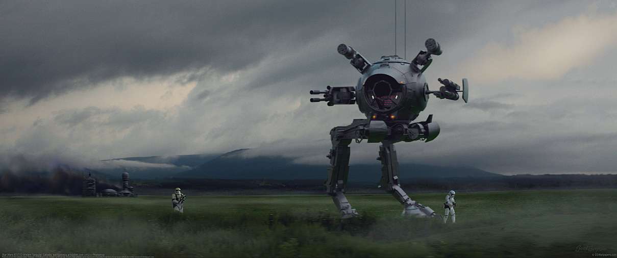 Star Wars AT-IT ultrawide achtergrond