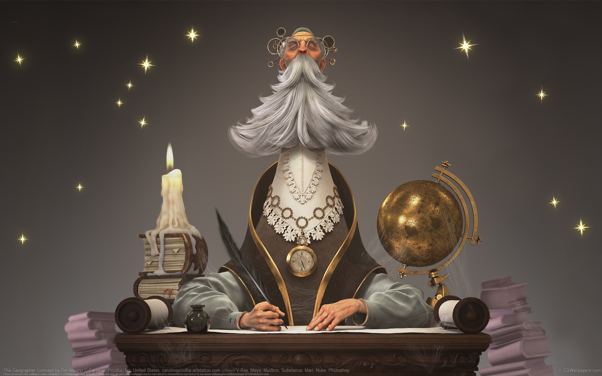 Caroline Pricillia Ng 1920x1200 achtergrond 02