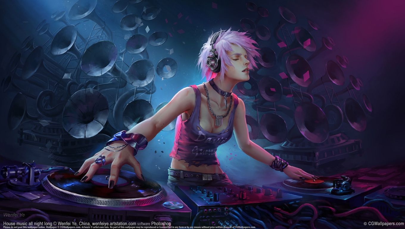 Wenfei Ye 1360x768 achtergrond 01